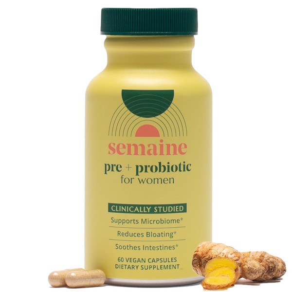Semaine Super Powered Prebiotic + Probiotic for Women, Effective 3-in-1
