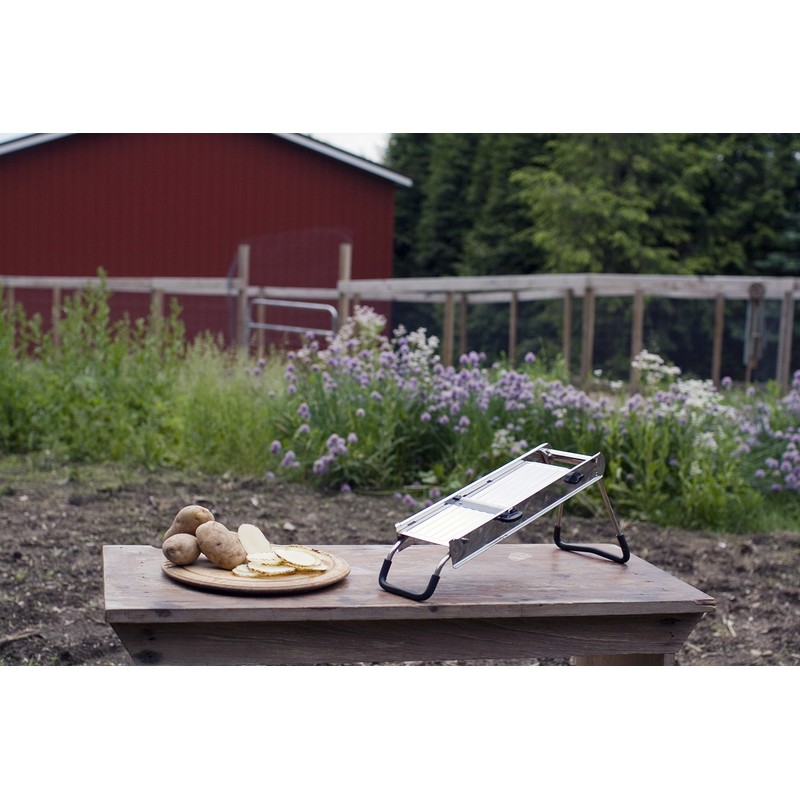 Weston Stainless Steel Mandoline Vegetable Slicer, Silver