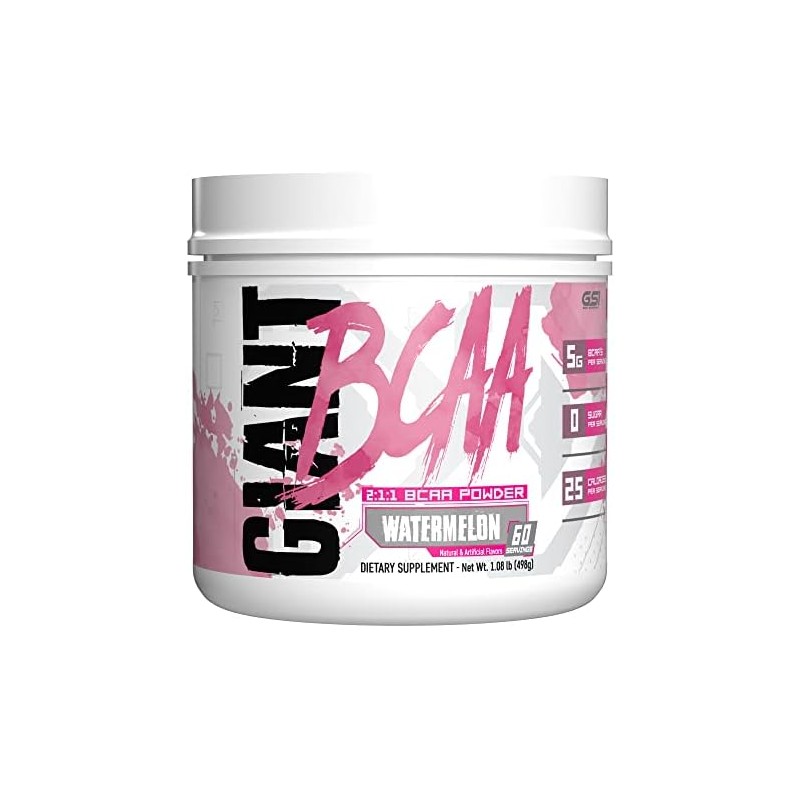 Giant Sports Performance Edge Series BCAA 60 Serving (Watermelon, 60