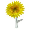 SANDINI Acrylic Car Vase with silk flower/cult flower in Fits