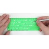 Shinwa Sokutei TE-6 Template Alphanumeric Symbol Ruler 66014