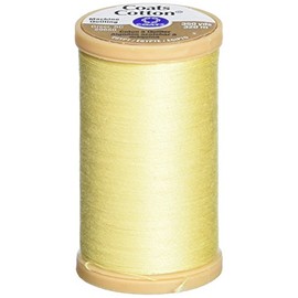 Coats Machine - Hilo de algodón acolchado de 350 yardas, color amarillo