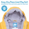 JAN & JUL Waterproof Fleece Lined Rain Suit, Snow Coveralls