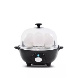 Elite Cuisine Easy Egg Cooker (Egg Poacher,Omelet & Soft, Med,Hard)