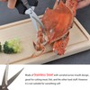 BLBYHO Crab Scissors, Seafood Scissors, Lobster Shears, Crab Leg Scissors