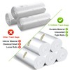 T.FORING 120 Count 8 Gallon Trash Bags Unscented - Thick