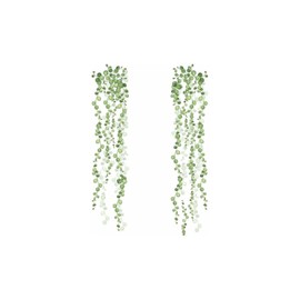 RoomMates RMK3903SCS Wall Sticker, Green & White, Peel & Stick Green Necklace, 2 Pieces, 9.1 x 36.6 inches (23 x 93 cm)