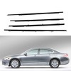 munirater Chrome Weatherstrip Window Moulding Trim Seal Belt Replacement for