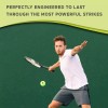 Morvat Professional Heavy Duty & High Pressured Tennis Balls, 12