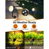CREPOW Dusk to Dawn Outdoor LED Spotlight,Outdoor Landscape Lighting with
