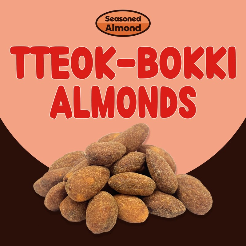 TTEOK-BOKKI ALMONDS 180G X 3PACK