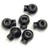 Pack of 10 Cord Locks, Cord Clamp, Black, Ideal for
