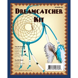 Realeather Crafts Dreamcatcher Kit, 5-Inch, Natural