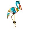 Solar Lighted Pelican Outdoor Garden Stake - 37.5"