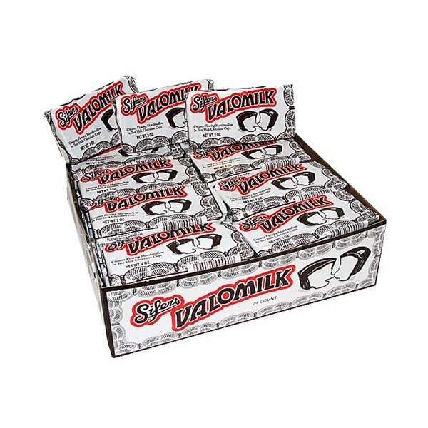 Sifer's Valomilk Old-Fashioned Marshmallow Cup Candy 24ct CASE