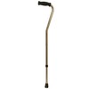 PCP Mobility & Homecare Adjustable Cane, Aluminum Offset Handle with Wrist Strap, Light Bronze