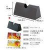 Iwatani Material Plastic Bag Case, Eye Wrap Case, Dark Gray,