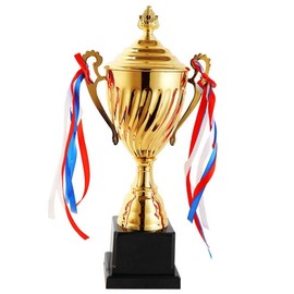 NOELAMOUR Trophy Cup, Winning Cup, Metal, Awards, Prizes, Rewards, Competitions, Golf, Soccer, Baseball (Height 14.0 inches (35.5 cm)