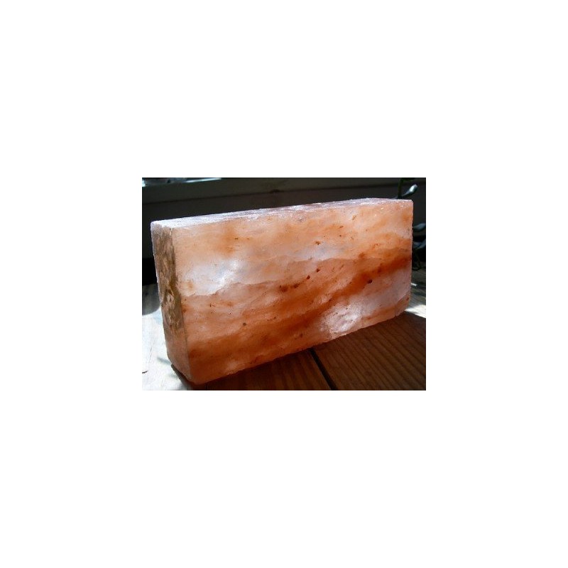 Black Tai Salt Co. Set of 2 4"x8"x2" Himalayan Salt