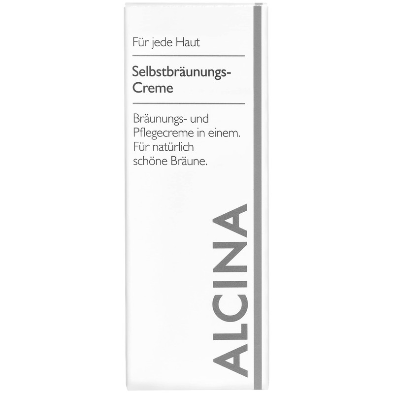 ALCINA Self-Tanning Cream - 1 x 50 ml - For