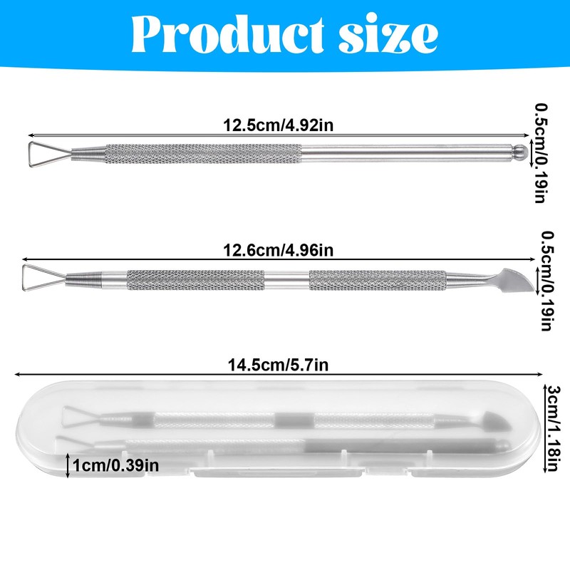 2pcs Lottery Ticket Scratcher Tool Scratcher Tool Scratch Off Stickers