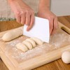 Non-Stick Pastry Baking Bench Dough Scraper, BPA Free Plastic Flexible