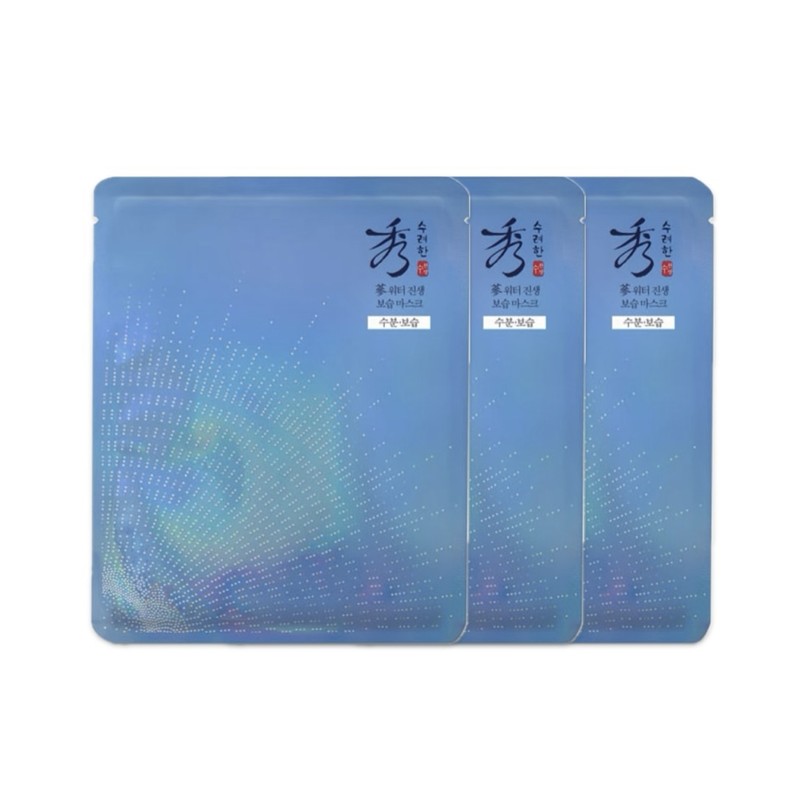 Sooryehan Water Ginseng Moisturizing Mask 30ml / 수려한 워터 진생