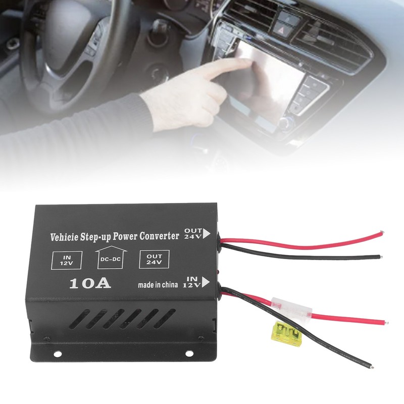 Step Up Power Converter DC 12V to 24V Boost 10A