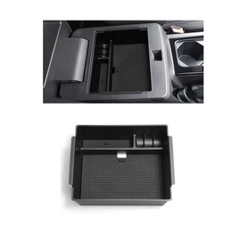 TENWIND - Bandeja organizadora para reposabrazos de coche compatible con Mitsubishi TritonL200 2024 2025, accesorios de caja de almacenamiento para...