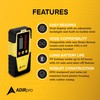 AdirPro Universal Rotary Laser Detector (LD-8) - Digital Rotary Laser