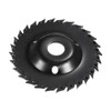 HARFINGTON Wood Carving Disk Grinder Wheel, 5" Cutting Wheels with
