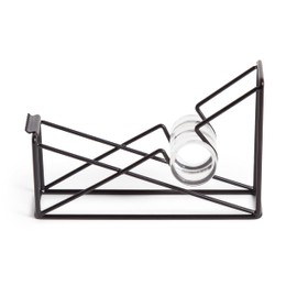 U Brands Vena Wire Tape Dispenser, Office Supplies, Metal, Black, 1 Count