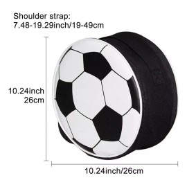 Meiso Bolsa Térmica Para Almuerzo De Fútbol, Plegable, Completa