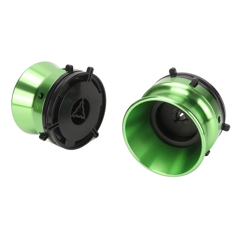 1 Pair 10 Inch Opener Polished Aluminum NAB Hub Adapters