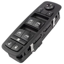 BOXI Front Left Driver Side Power Window Switch Fit for Chrysler 200 300 2015 2016 2017/ for Dodge Charger 2011 2012 2013 2014/ for Ram 1500 2500 3500 4500 5500 2016| 68231805AA 68271206AA 68139805AA