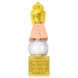 Feng Shui Statue White Umbrella Goddess Pagoda Statue Home Decoration Good Luck Wealth Prosperity Sculpture New Year Gift W5496