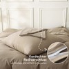 SOULFUL Double Muslin Cushion Cover, 45 x 45 cm, Cotton,