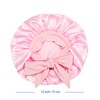 Gorro de pelo de seda satinada: 2 capó para niños