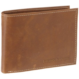 Bruno Banani 13 Wallet Unisex-Adult Beige Beige/Cognac Size: 12 x 9,5 x 2,5 cm (B x H x T)