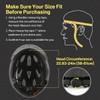 Bicycle Helmet with Visor Lightweight Bicycle Helmet with Magnetic Goggles