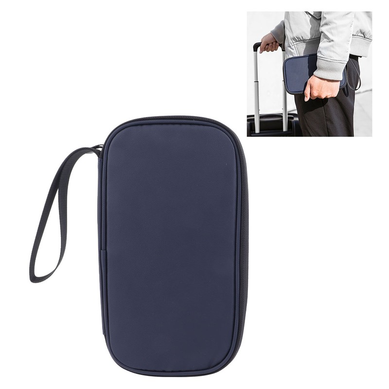 Card Wallet Waterproof Multi Slots Zipper Closure Soft PU Leather