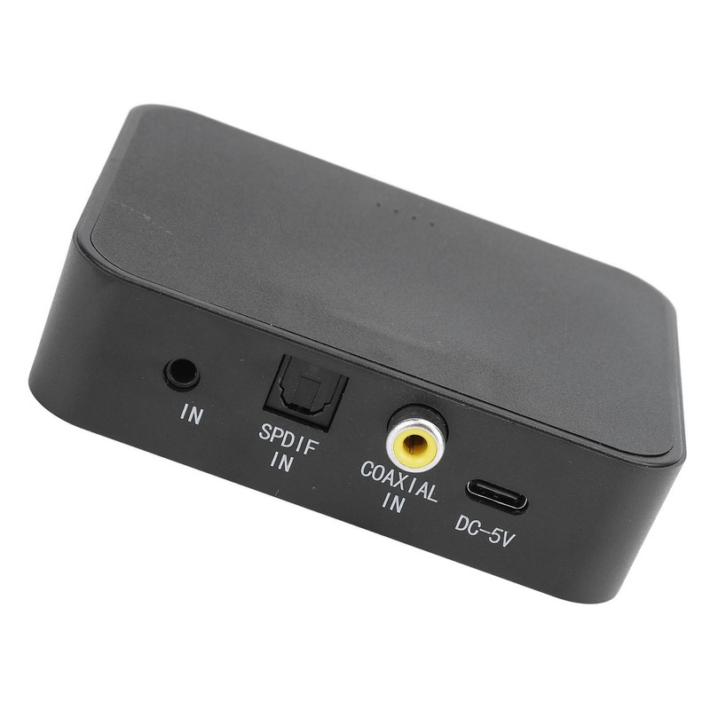 Bluetooth Transmitter Support Fiber Optic Coaxial AUX Memory Card Bluetooth