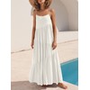 ANRABESS Women Summer Casual Loose Sleeveless Sundress Spaghetti Strap Flowy