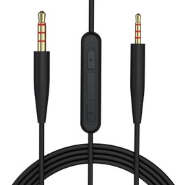 3.5 mm to 2.5 mm Audio Cable, Replacement Bose Headphones Audio Cable with Microphone Compatible with Bose 700 Quietcomfort QC25 QC35 QC35II QC45 JBL Tune 760NC Live 650BTNC 660NC Headphones (with