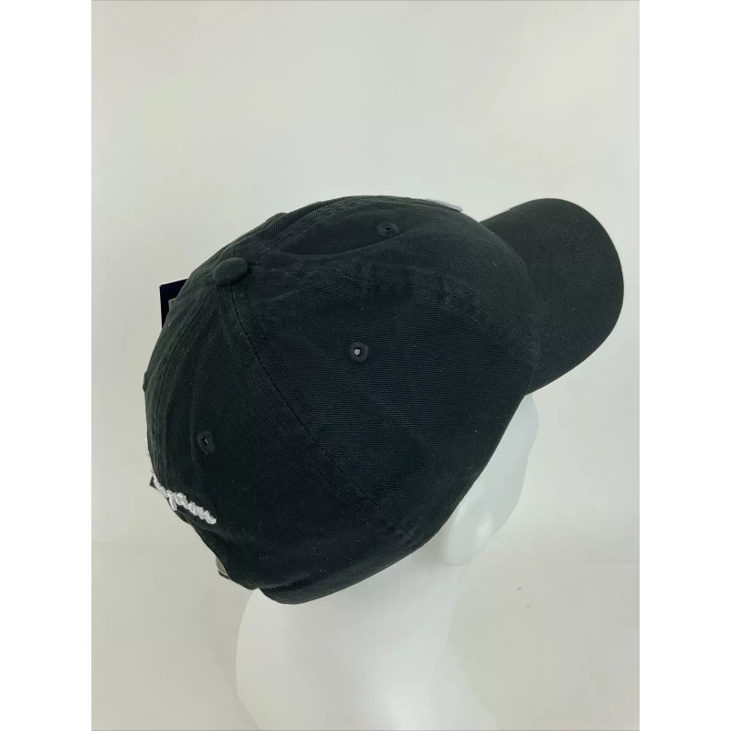 Champion hat cap "C" Logo Embroidered Black Adjustable One Size