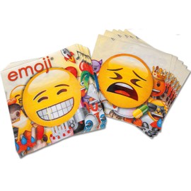 Happy People 15962 Emoji 33 x 33 cm Lunch Napkins, Pack of 20