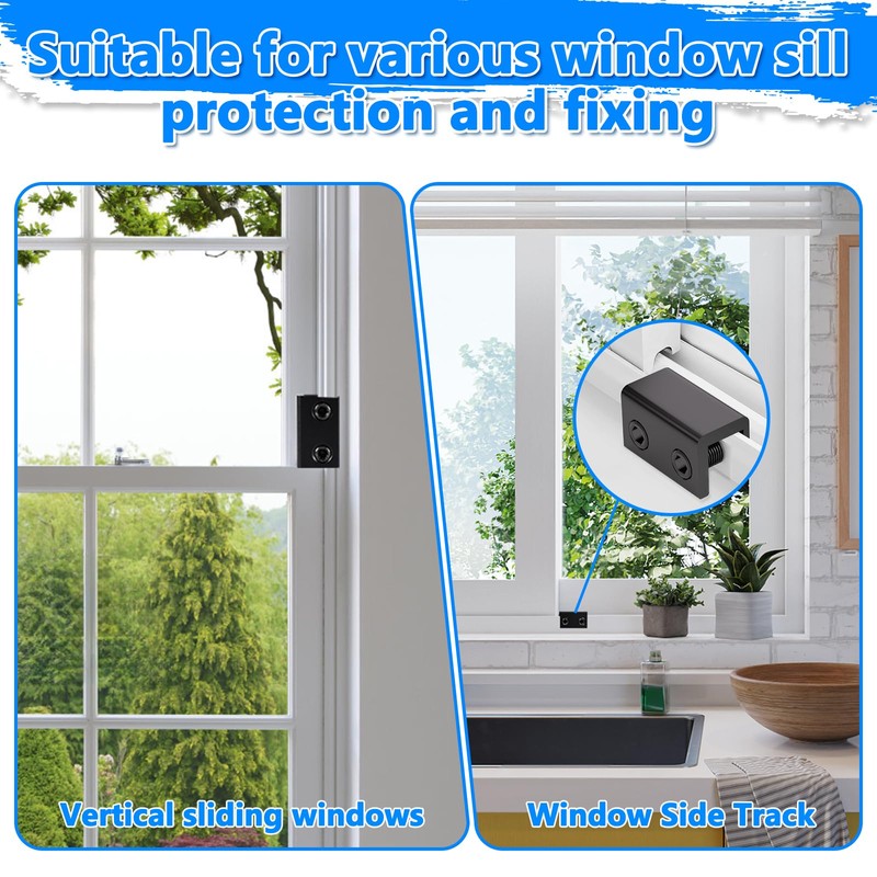 Window Locks, 6 Sets Sliding Window Locks, Window Locks for