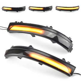 Led Dynamic Turn Signal Light Side Mirror Blinker Sequential Lamp Assembly For VW Jetta Mk6 SE Gol Geracao 6 7 8 SpaceFox Voyage Fox UP CrossFox (Yellow)