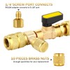 Willoghsa Valve Core Remover Installation Tool Kit Replacement Valve Cores