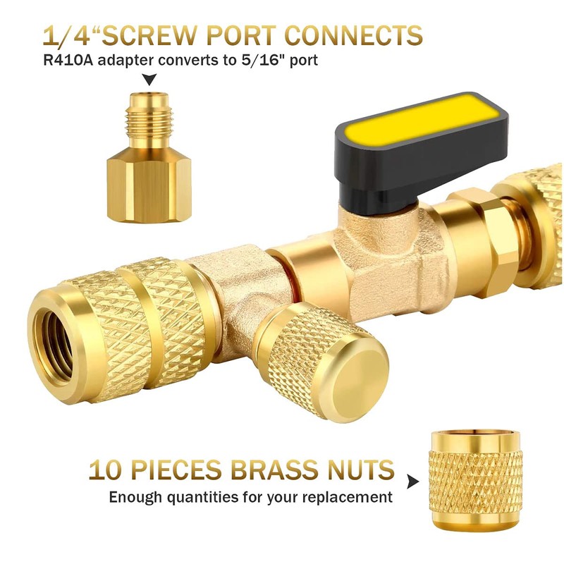 Willoghsa Valve Core Remover Installation Tool Kit Replacement Valve Cores